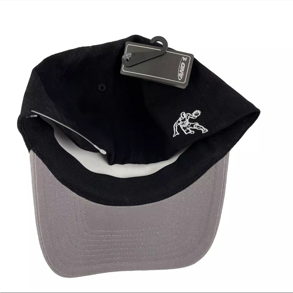 AND 1 Street Basketball Hat Black Flex Fit Structured Cap Mens Size L/XL Hip Hop - Picture 3 of 6